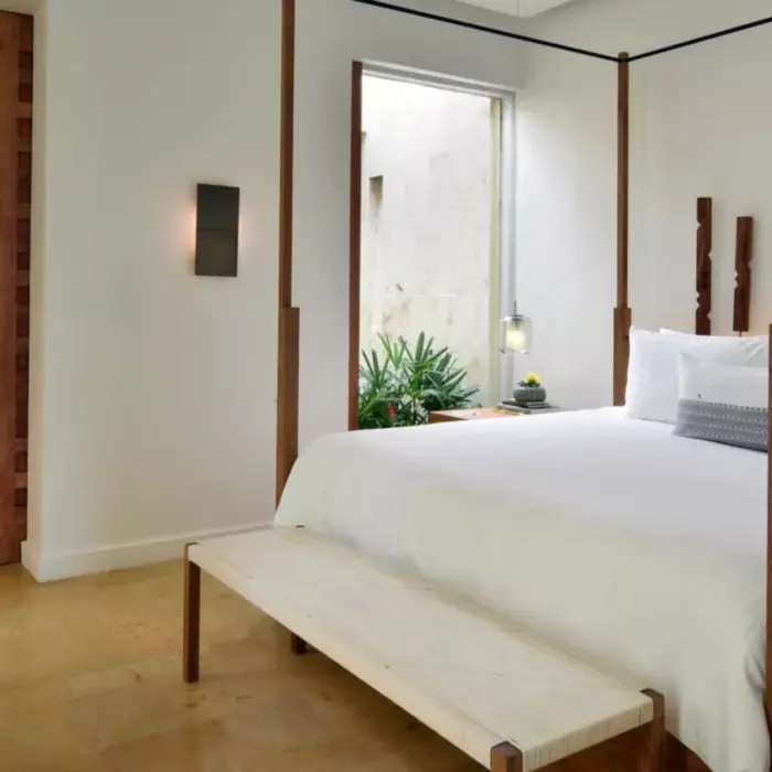Deluxe Overwater Suite with lagoon views at Rosewood Mayakoba