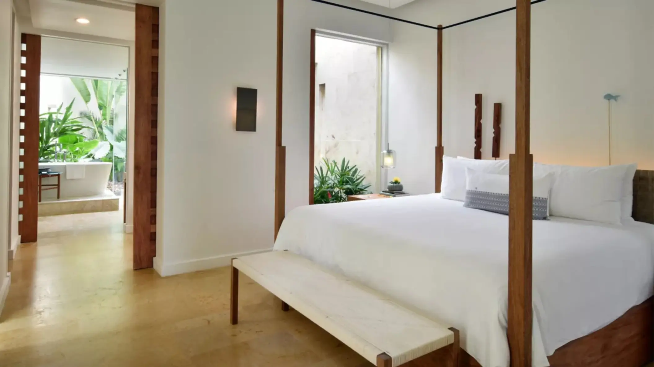 Deluxe Overwater Suite with lagoon views at Rosewood Mayakoba