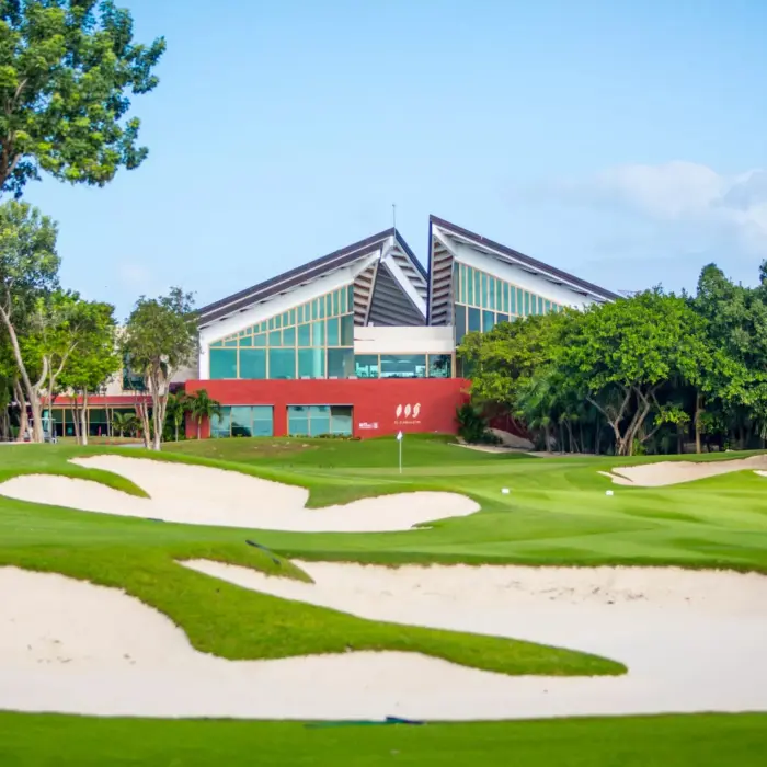 golf at El Camaleón course at Rosewood Mayakoba