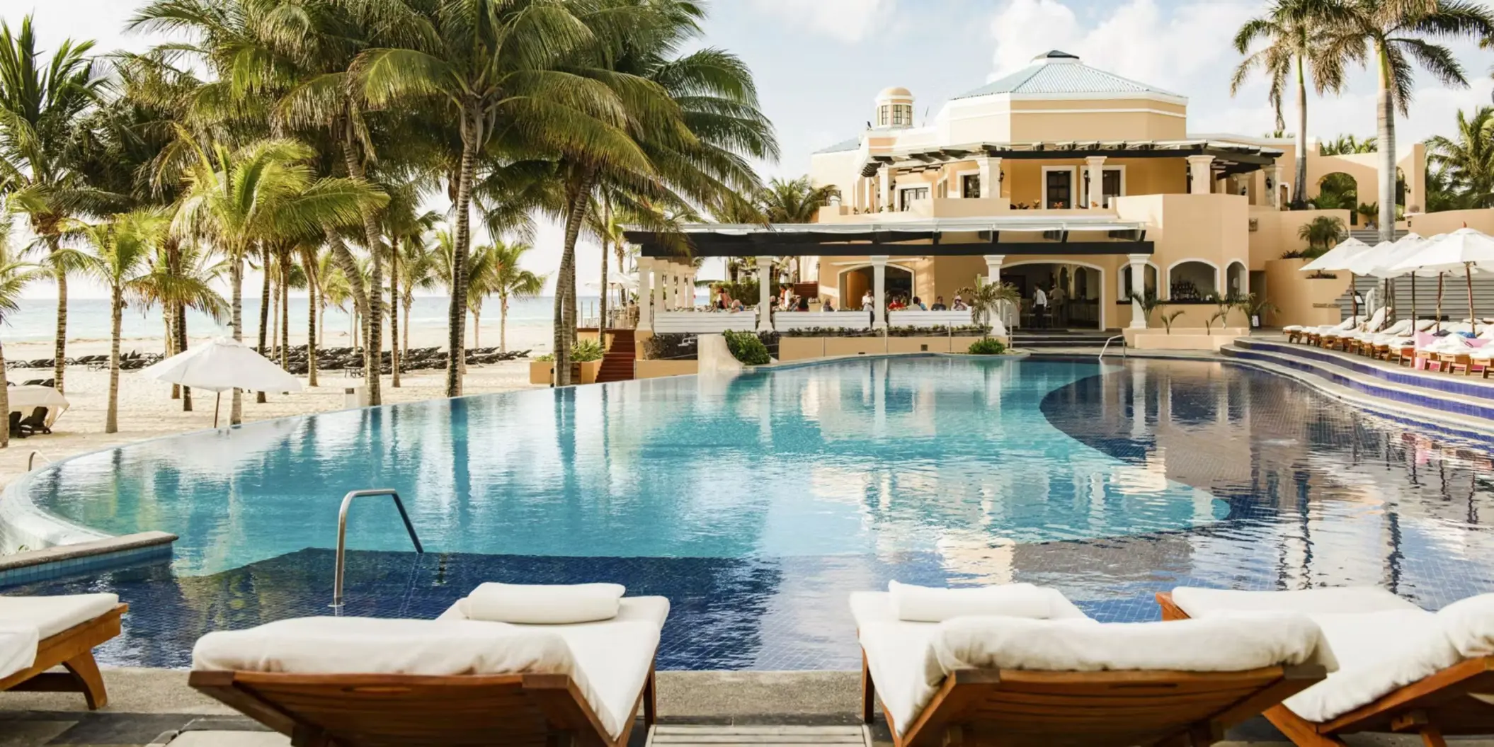 pool at Royal Hideaway Playacar