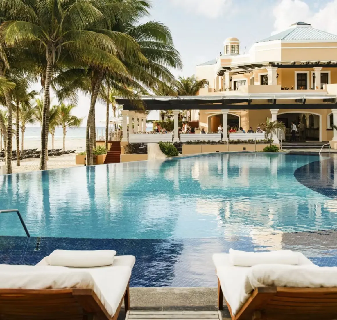 pool at Royal Hideaway Playacar