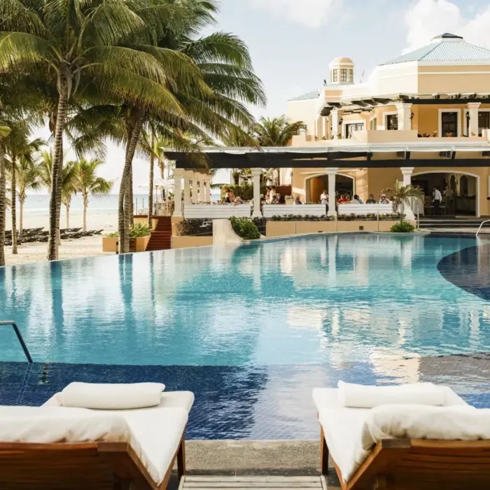 pool at Royal Hideaway Playacar