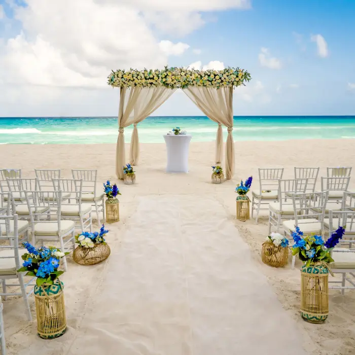 wedding venue at Royalton CHIC Cancun