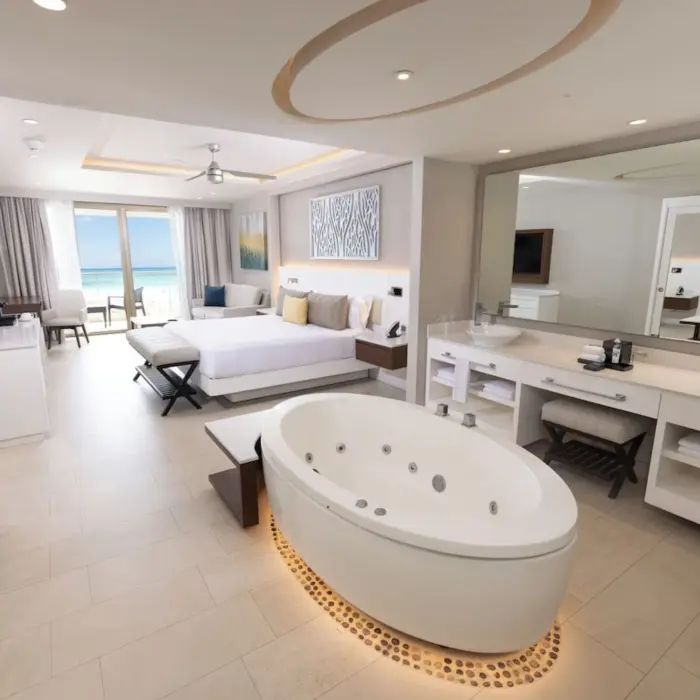 honeymoon suite at Royalton Hideaway Riviera Cancun