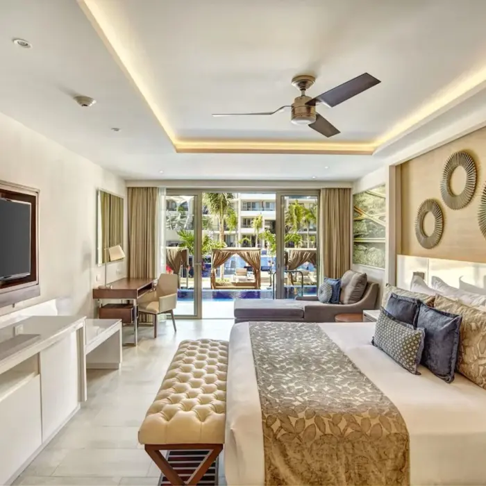 luxury suite at Royalton Hideaway Riviera Cancun