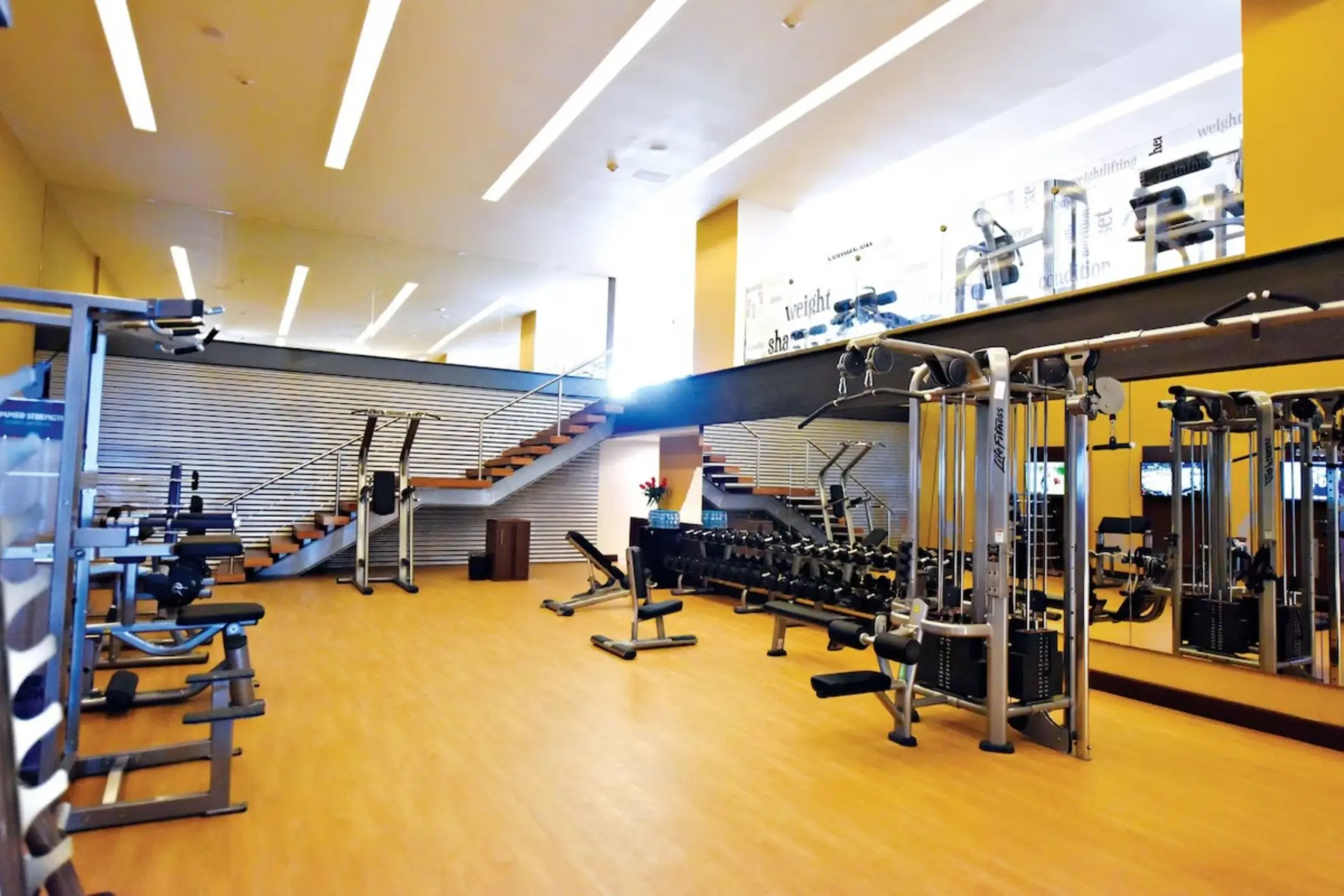 gym at Royalton Riviera Cancun