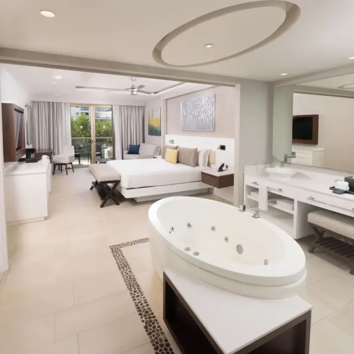 luxury suite at Royalton Riviera Cancun