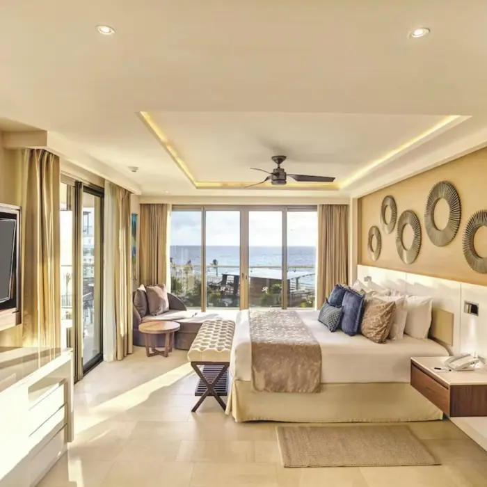 ocean view suite at Royalton Riviera Cancun