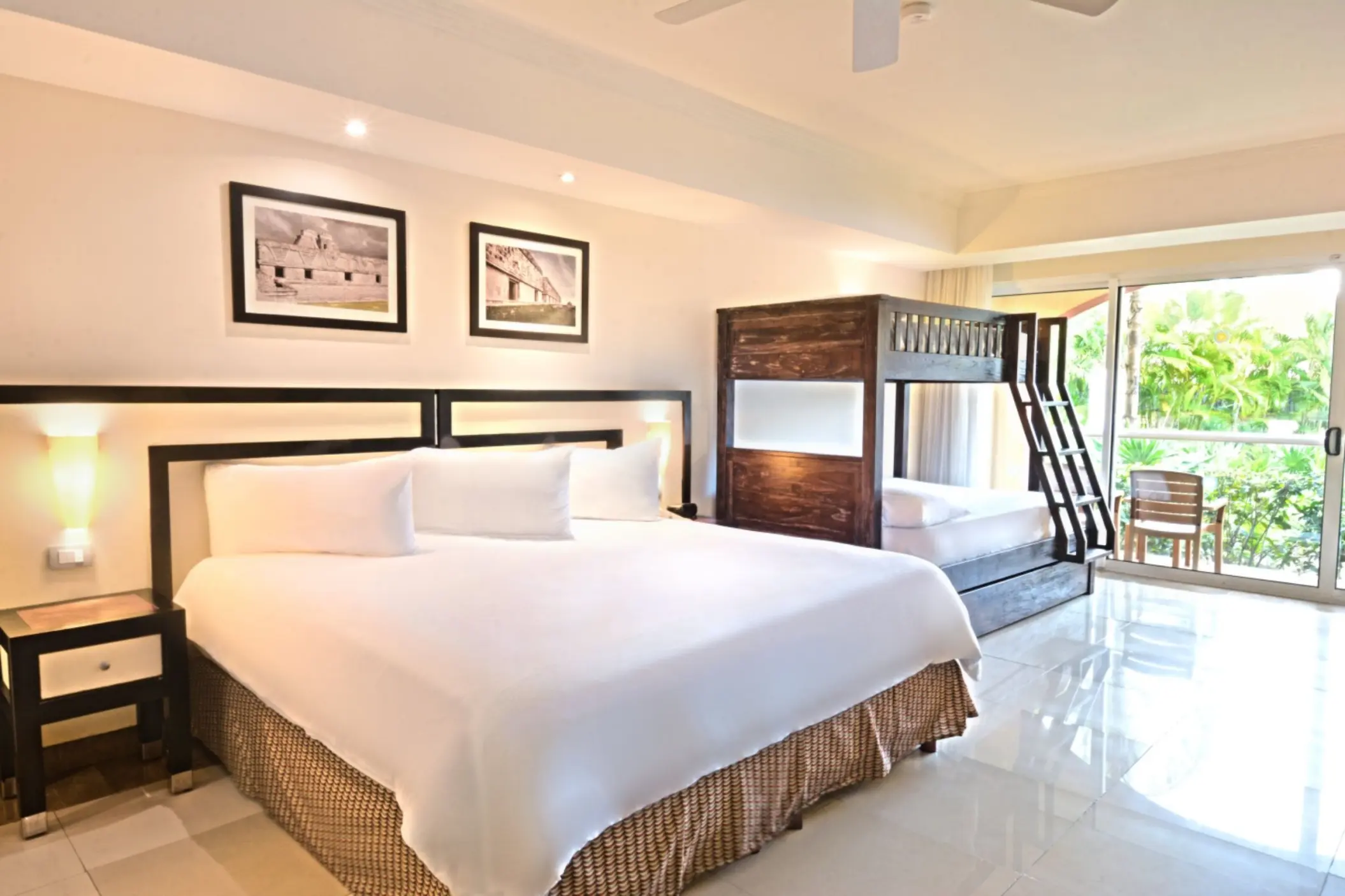 family suite at Sandos Playacar