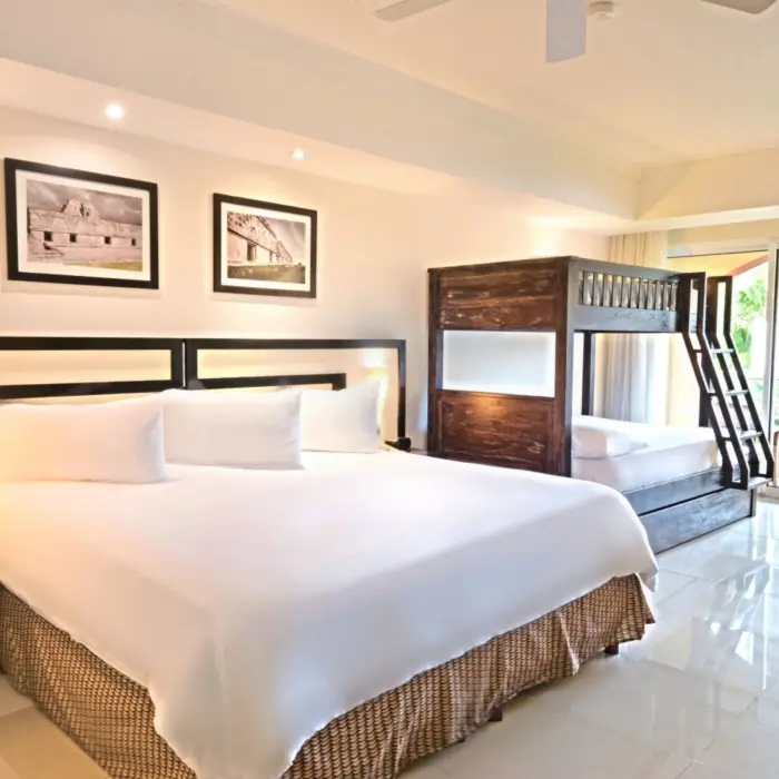 family suite at Sandos Playacar