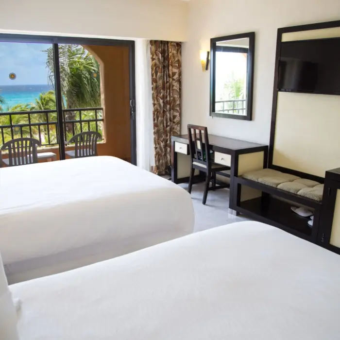 superior oceanfront suite at sandos playacar