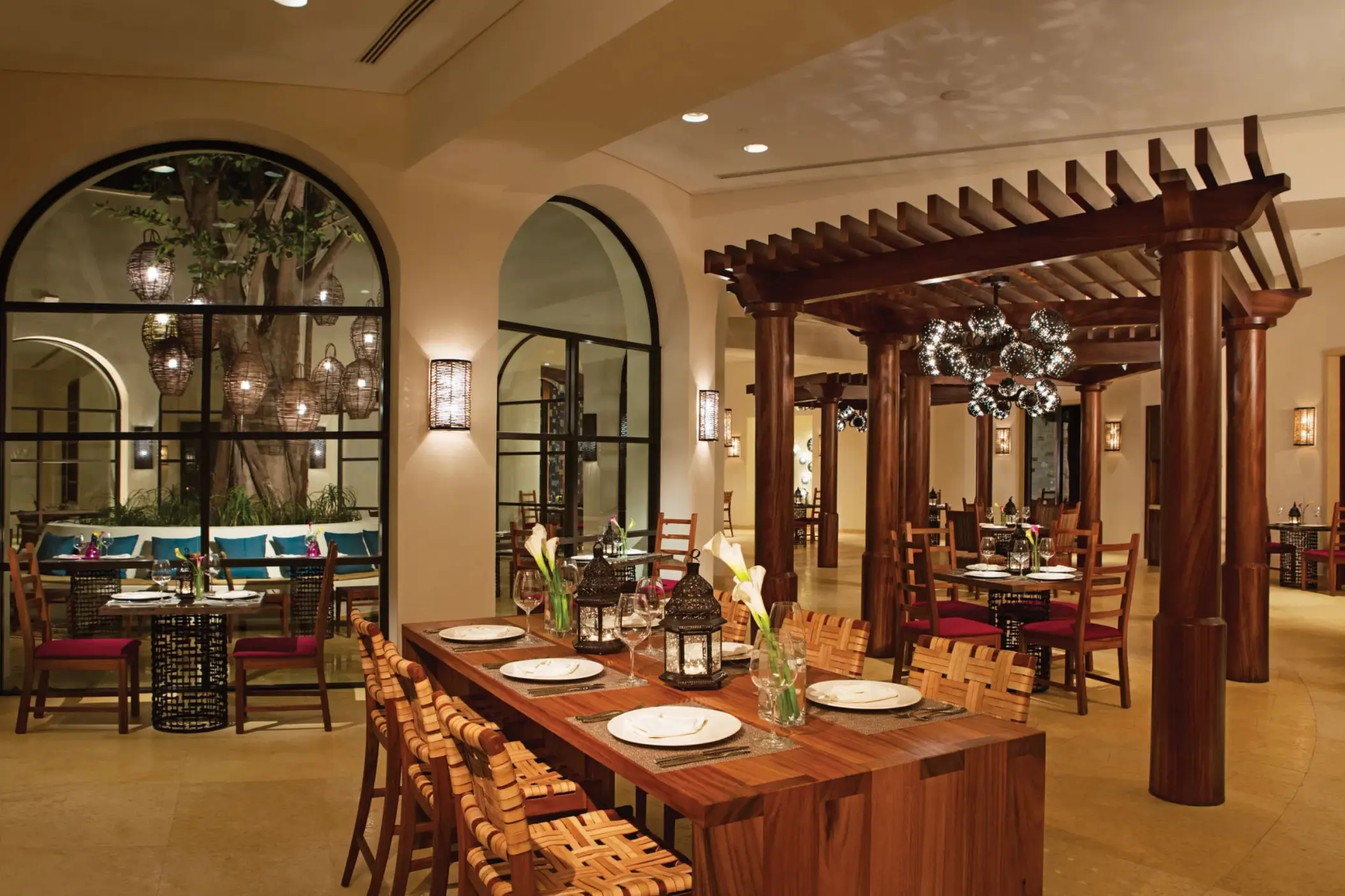 el patio mexican restaurant at Secrets Akumal Riviera Maya