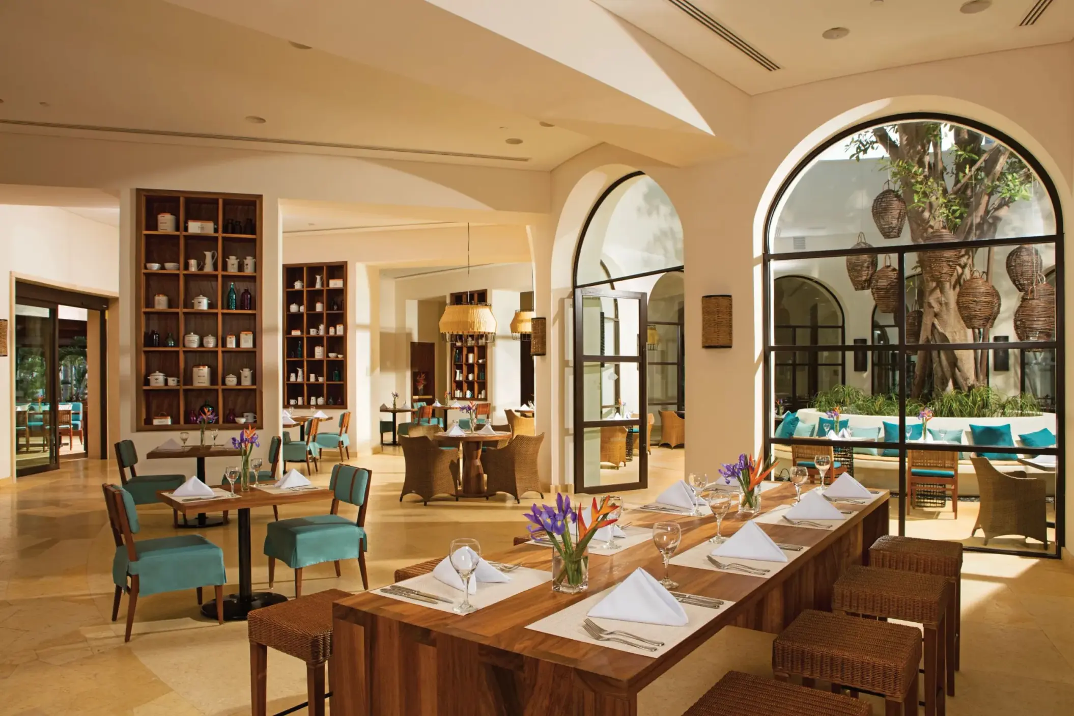 market cafe restaurant at Secrets Akumal Riviera Maya