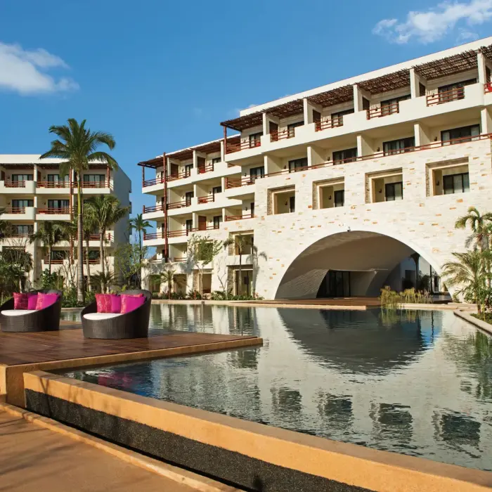 the arch at Secrets Akumal Riviera Maya