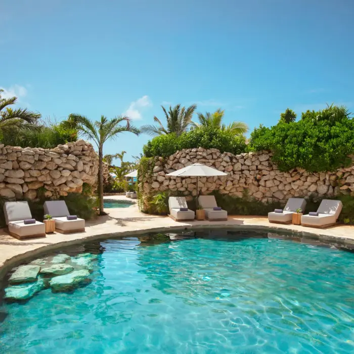 cenote pool at Secrets Moxche Playa Del Carmen