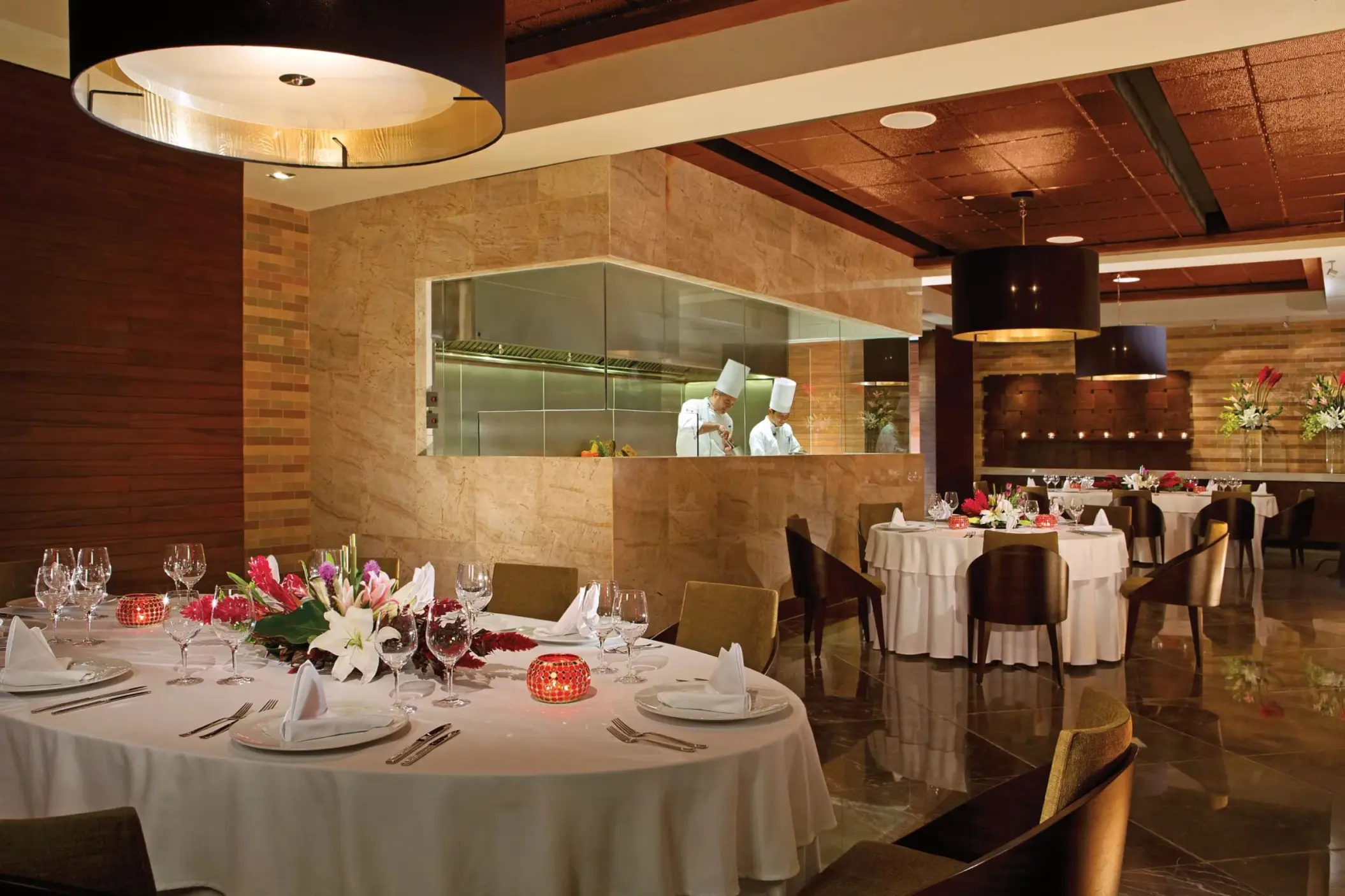 bluewater grill restaurant at Secrets The Vine Cancun