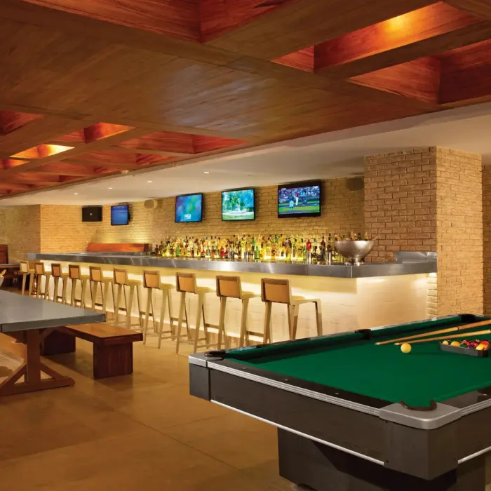 half time sports bar at Secrets The Vine Cancun
