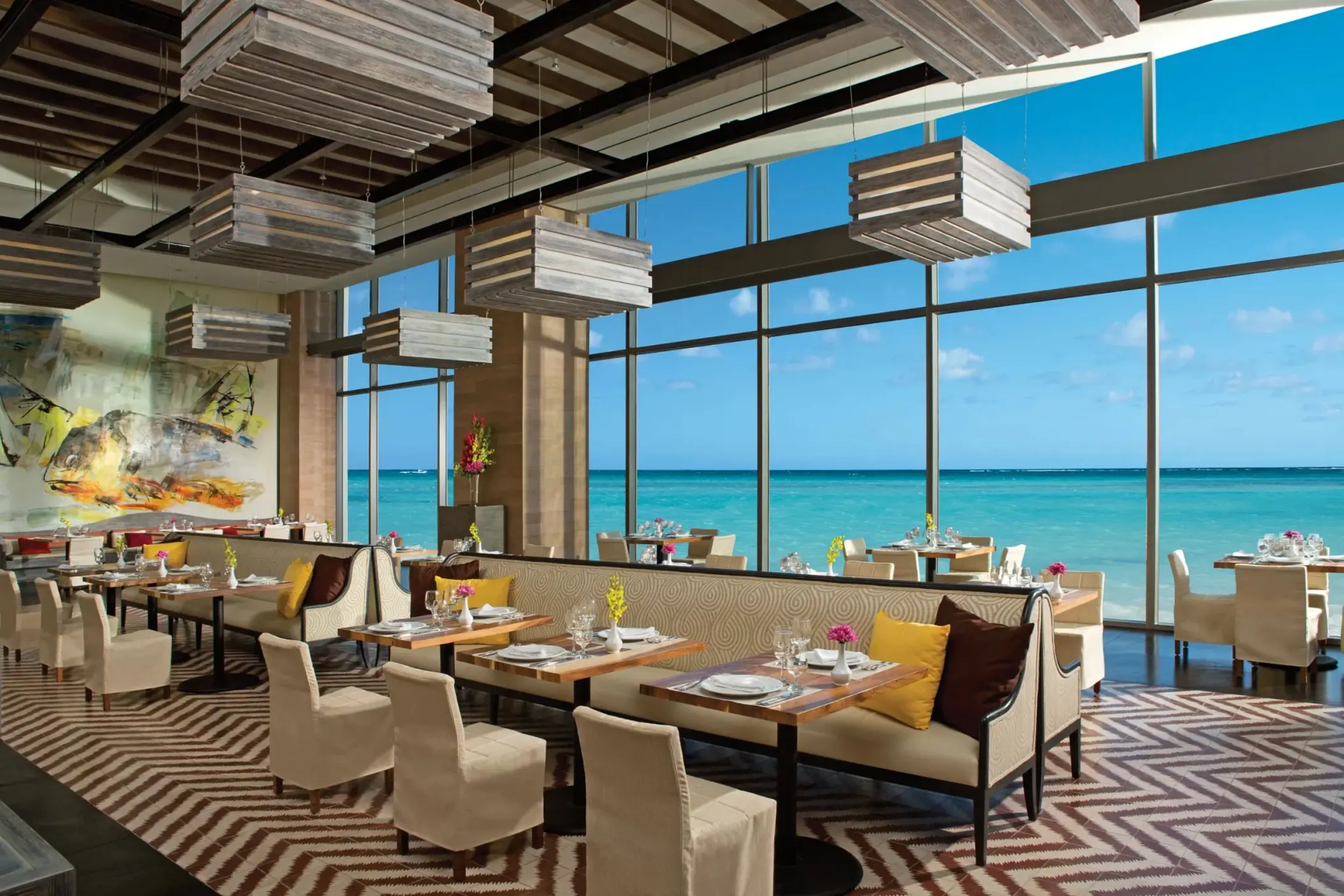 market cafe restaurant at Secrets The Vine Cancun