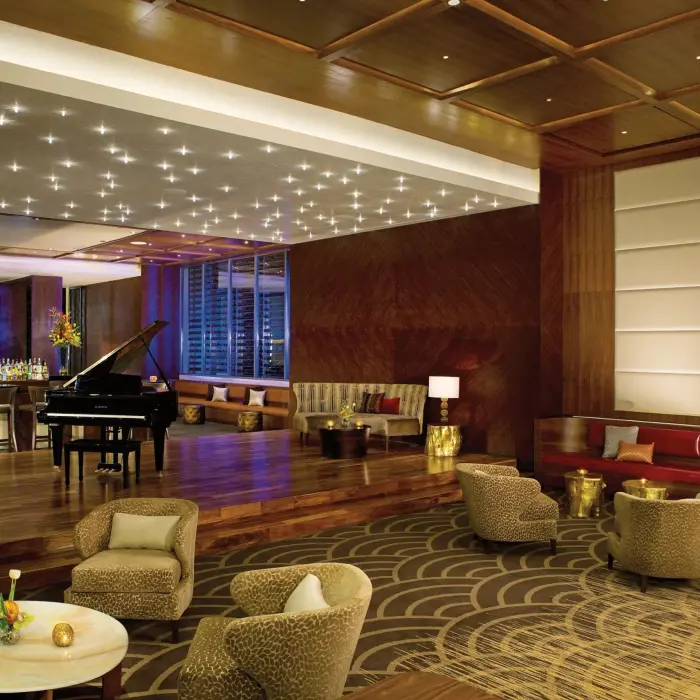 red vine piano bar at Secrets The Vine Cancun