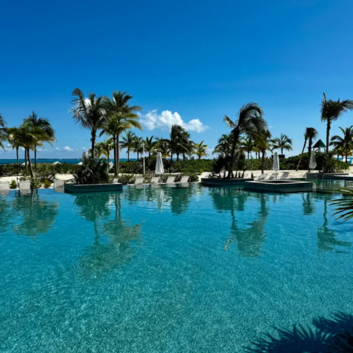 pool at SLS Playa Mujeres