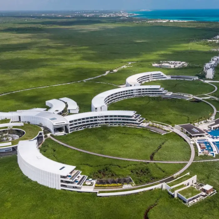 aerial view of St. Regis Kanai Resort Riviera Maya