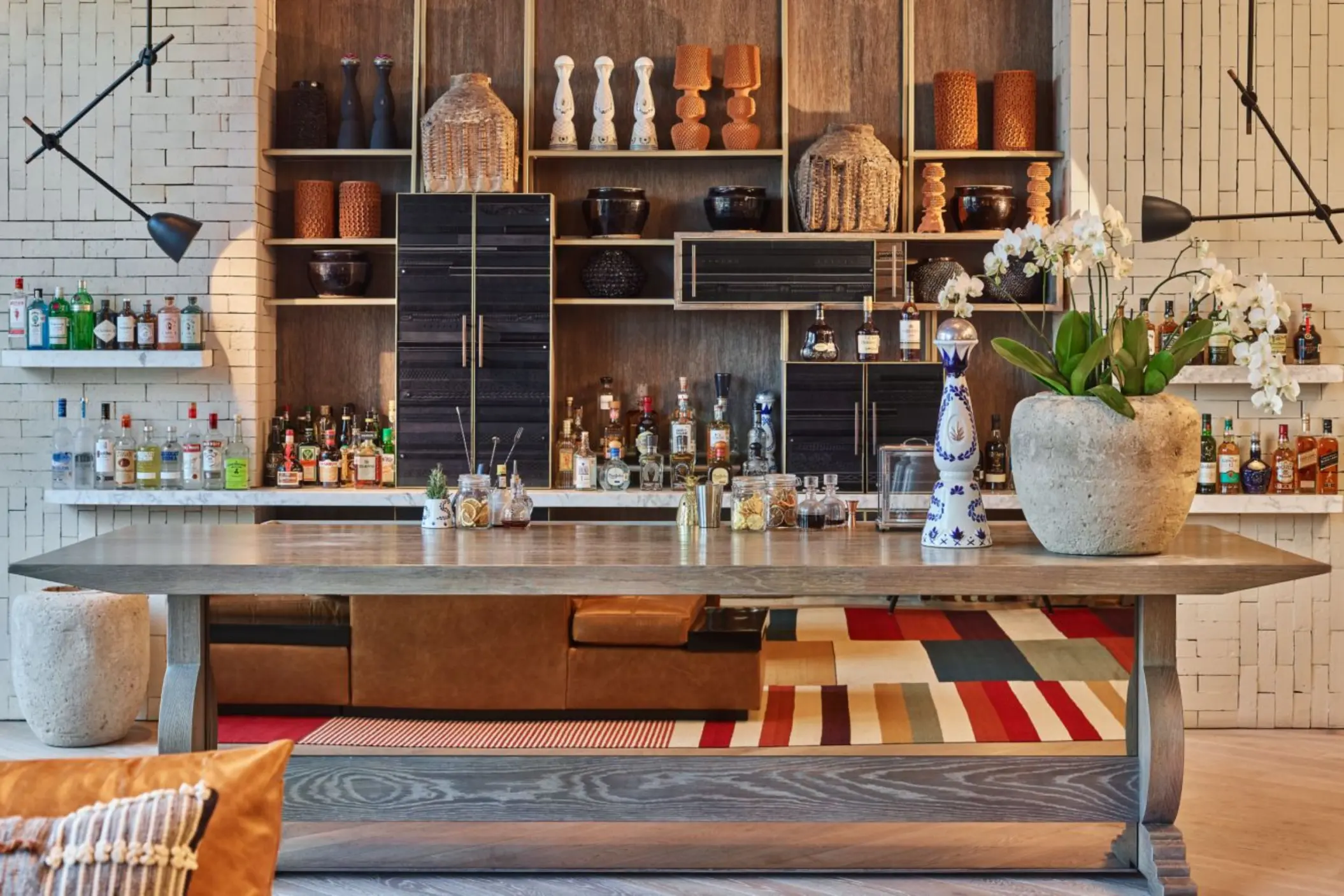 bar at Toro restaurant at St. Regis Kanai Resort Riviera Maya