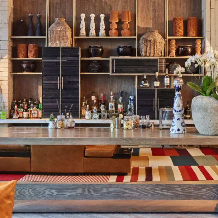 bar at Toro restaurant at St. Regis Kanai Resort Riviera Maya