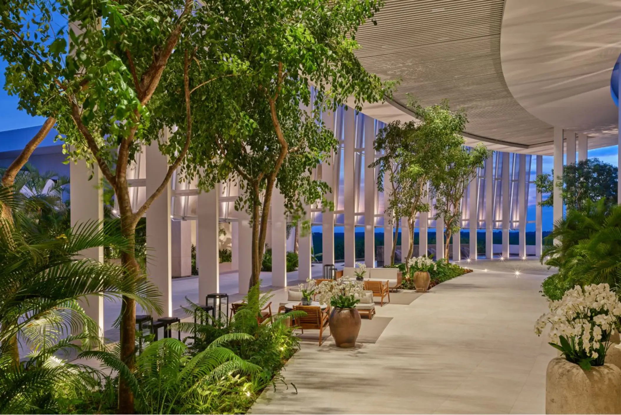 great hall at St. Regis Kanai Resort Riviera Maya