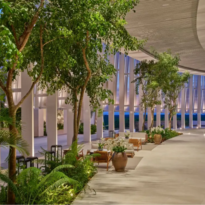 great hall at St. Regis Kanai Resort Riviera Maya