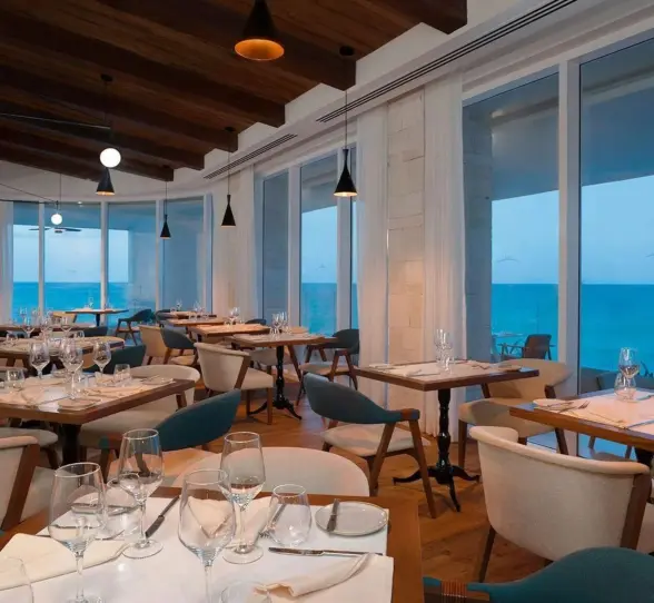 aurora restaurant at Sun Palace Cancun