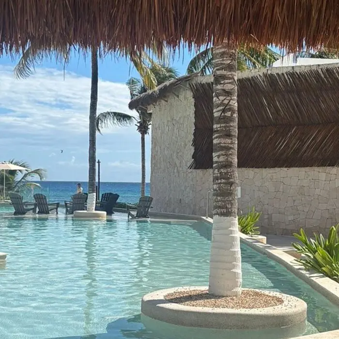 infinity pool at The Beachfront by The Fives