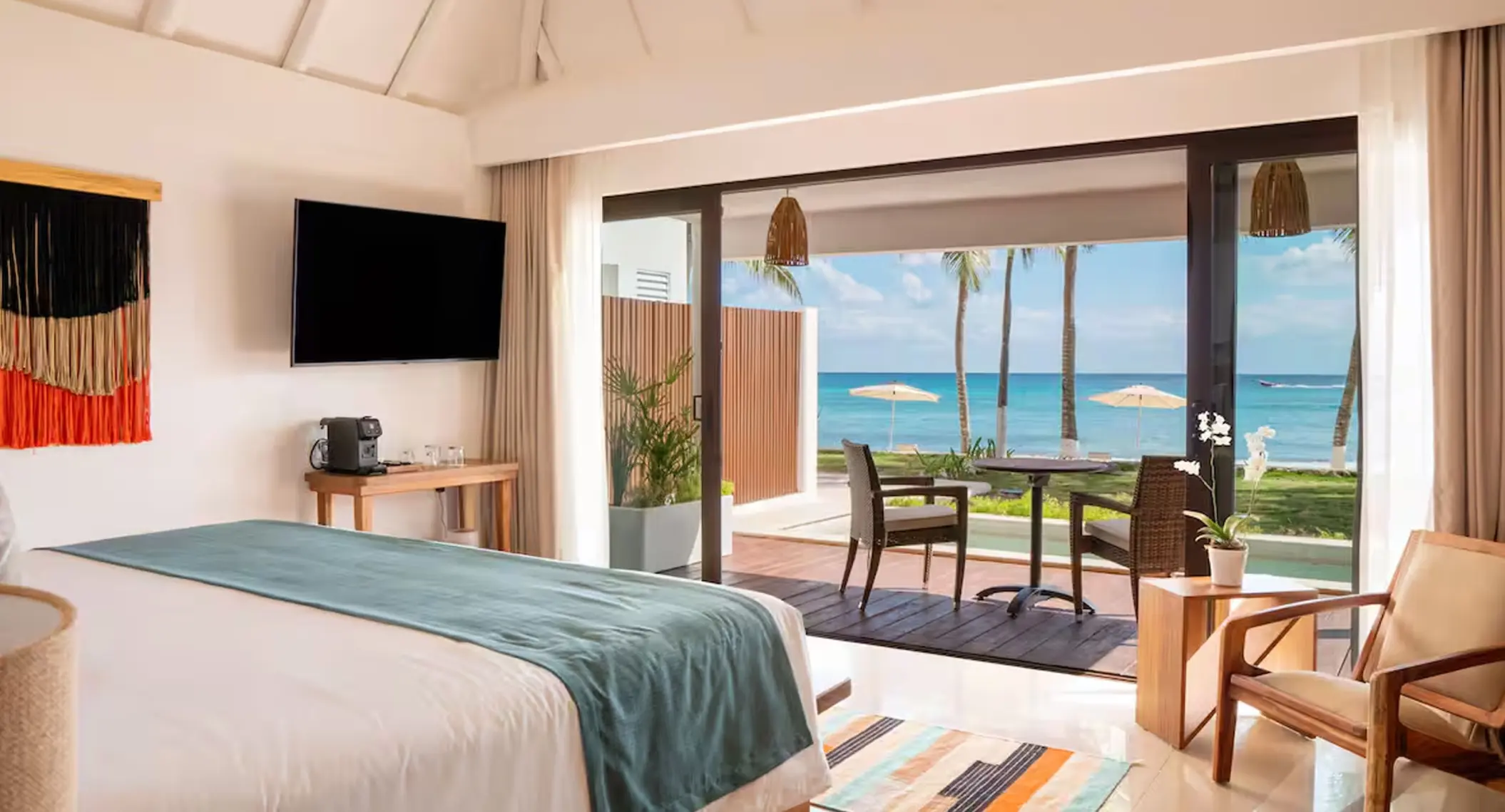 luxury oceanfront suite at The Beachfront by The Fives