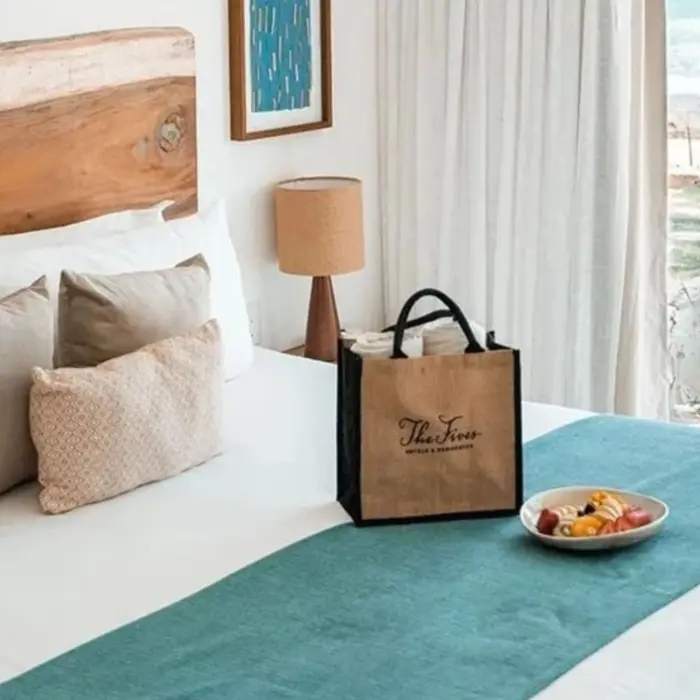 luxury suite with king bed at The Beachfront by The Fives