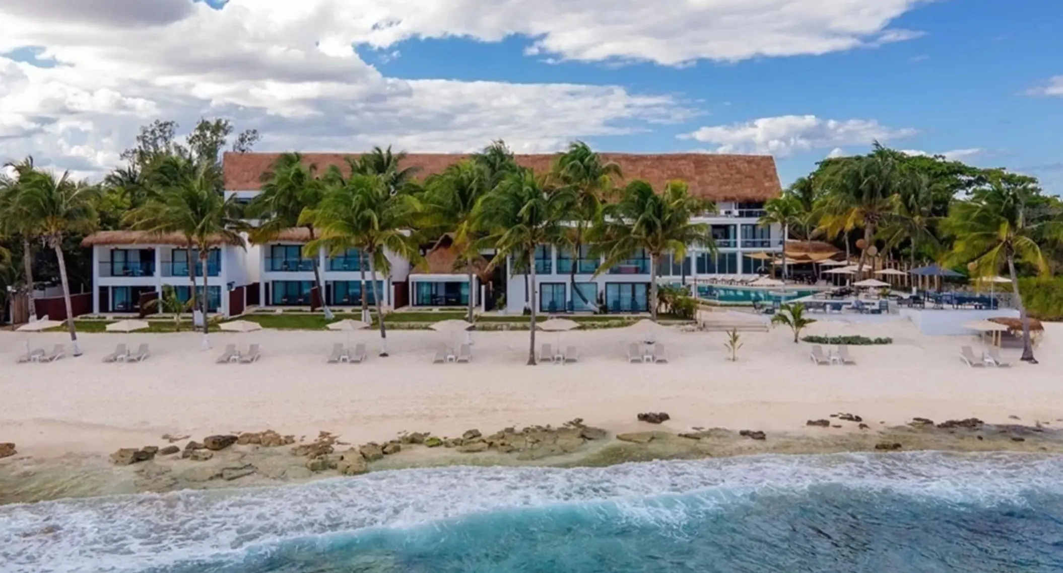 aerial view of The Beachfront by The Fives