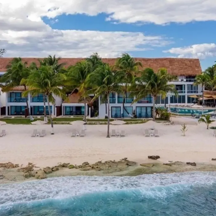 aerial view of The Beachfront by The Fives