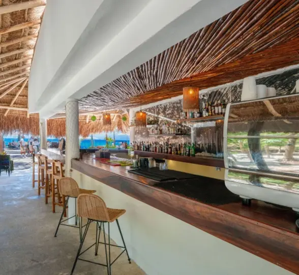 beachfront bar at The Beachfront by The Fives