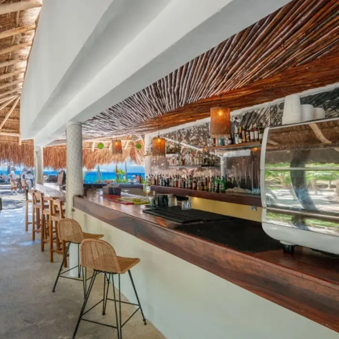 beachfront bar at The Beachfront by The Fives