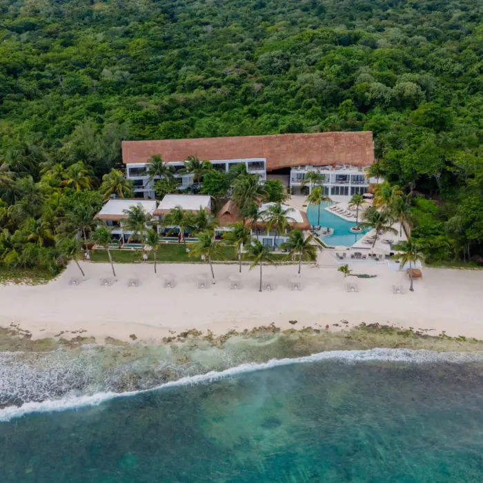aerial view of The Beachfront by The Fives
