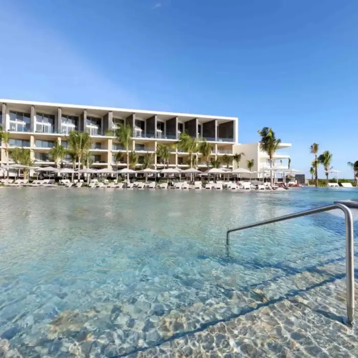 pool at trs coral hotel