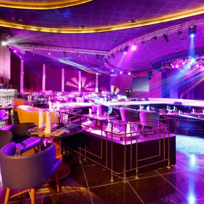 chic cabaret restaurant and show at TRS Yucatan Hotel
