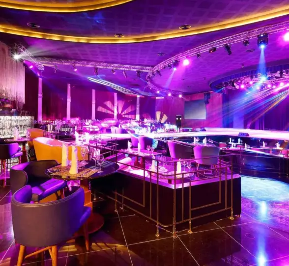 chic cabaret restaurant and show at TRS Yucatan Hotel