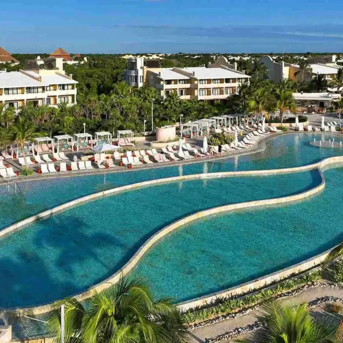 pool at TRS Yucatan Hotel