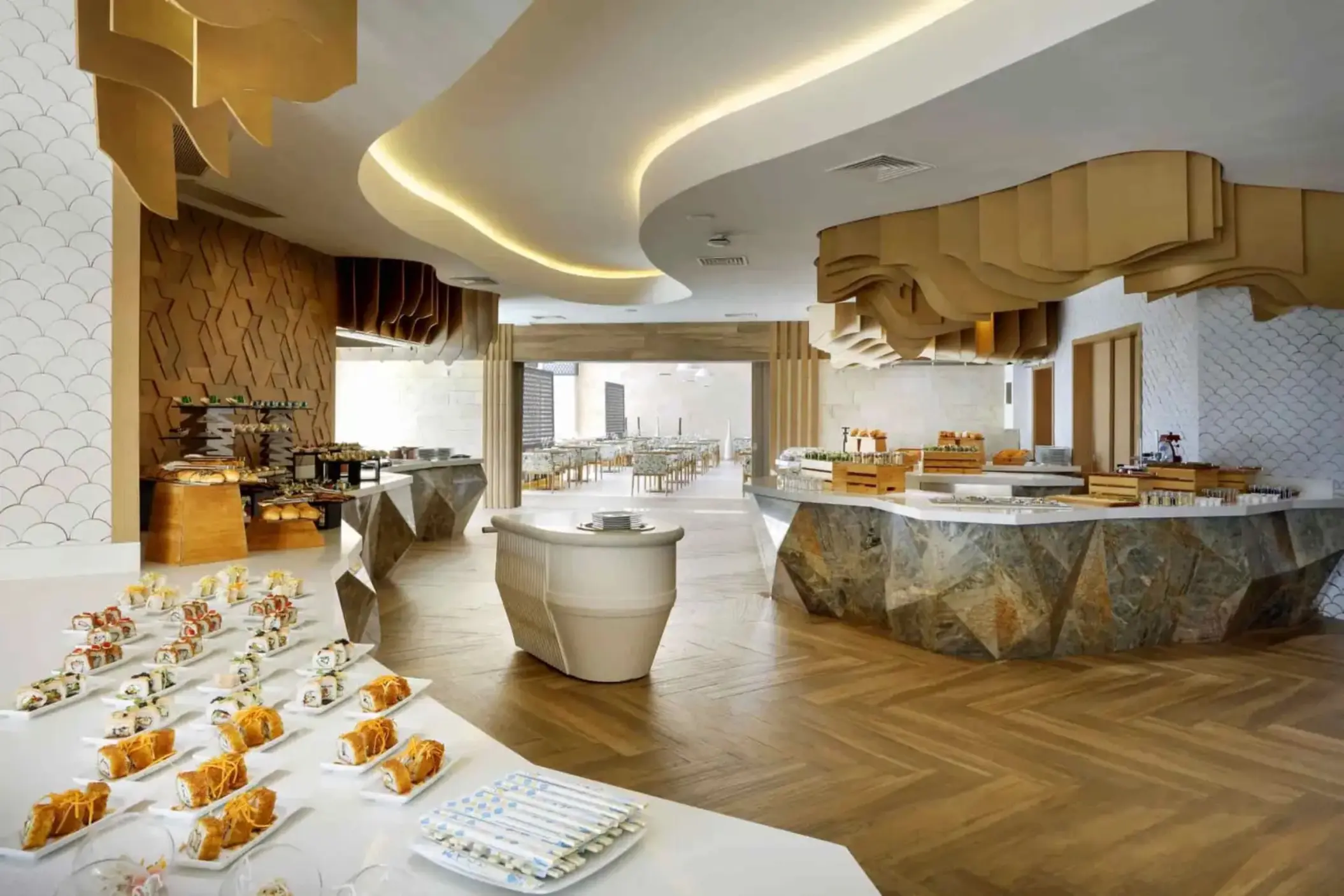 restaurant at TRS Yucatan Hotel