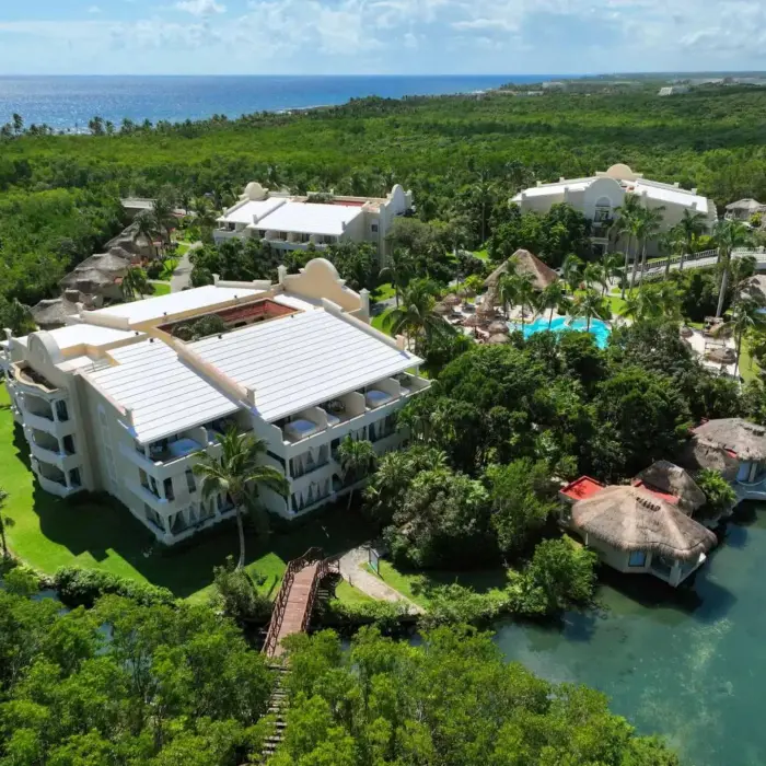 aerial view of trs yucatan hotel
