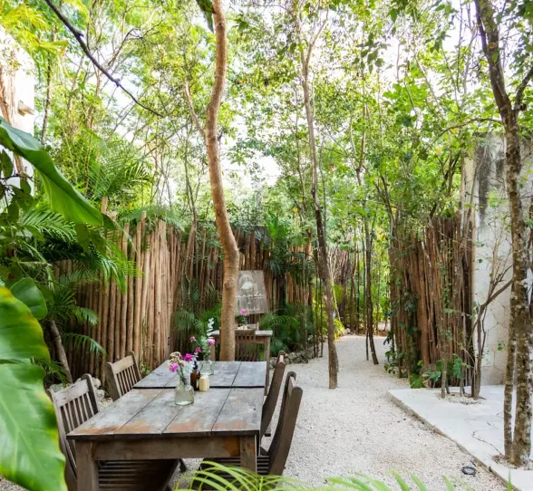 ananda restaurant at Una Vida Tulum