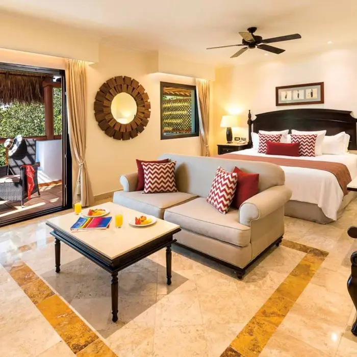 deluxe junior suite at Valentin Imperial Riviera Maya
