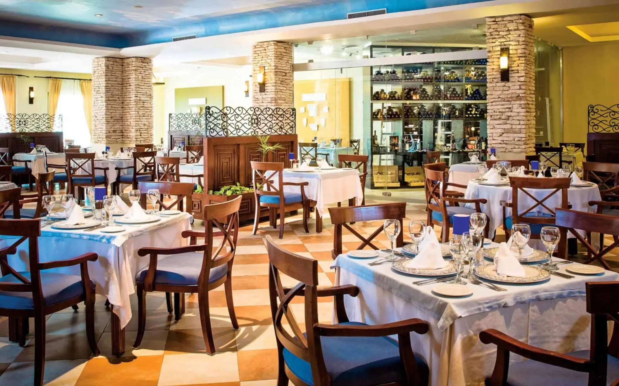 l olivo restaurant at Valentin Imperial Riviera Maya