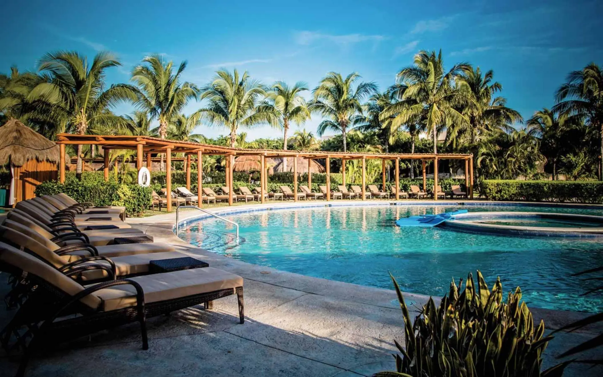 pool at Valentin Imperial Riviera Maya