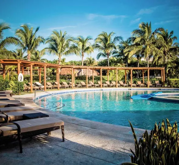 pool at Valentin Imperial Riviera Maya