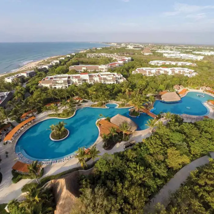 top view of Valentin Imperial Riviera Maya